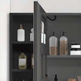 Soft Close Door Hinges Frameless Mirror Medicine Cabinet Image - 12