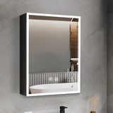 Soft Close Door Hinges Frameless Mirror Medicine Cabinet Image - 16