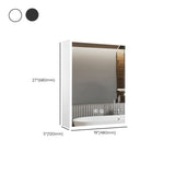 Soft Close Door Hinges Frameless Mirror Medicine Cabinet Image - 28