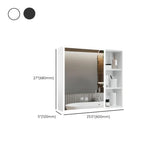 Soft Close Door Hinges Frameless Mirror Medicine Cabinet Image - 29