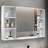 Soft Close Door Hinges Frameless Mirror Medicine Cabinet Image - 9