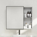 Soft Close Door Hinges Metal Medicine Cabinet with Mirror Image - 18