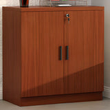 Soft Close Drawer Wood Horizontal Storage Cabinet with Locks Image - 24