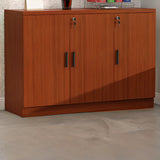 Soft Close Drawer Wood Horizontal Storage Cabinet with Locks Image - 25