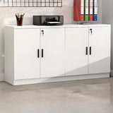 Soft Close Drawer Wood Horizontal Storage Cabinet with Locks Image - 33