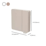 Soft Close Hinges Frameless LED Medicine Cabinet with Doors #size