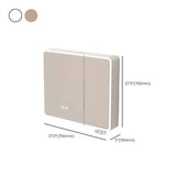 Soft Close Hinges Frameless LED Medicine Cabinet with Doors Image - 22