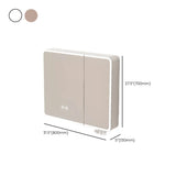 Soft Close Hinges Frameless LED Medicine Cabinet with Doors Image - 24