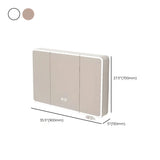 Soft Close Hinges Frameless LED Medicine Cabinet with Doors Image - 26