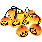 Solar Waterproof Halloween Pumpkin String Lights Image - 4