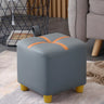 Square Faux Leather Seating Small Sponge Ottomans Image - 16