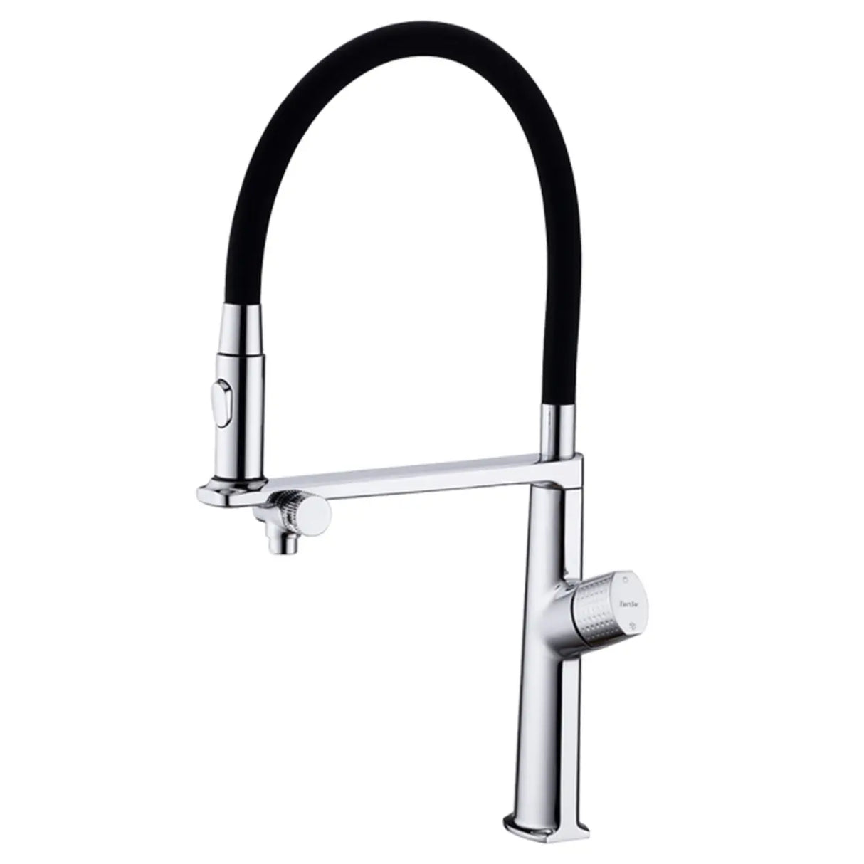 Stain Resistant Copper Swivel Spout Kitchen Faucet Image - 3