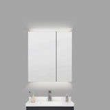 Stainless Steel Frameless White Small Medicine Cabinet Image - 3