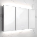 Stainless Steel Frameless White Small Medicine Cabinet Image - 4