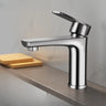 Stainless Steel Handle Included Grey Vessel Sink Faucets Image - 9