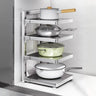 Stainless Steel Kitchen Appliance Storage Baker's Rack Image - 2