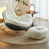 Stationary Scratch Resistant Tufted Rocking Chair Image - 9