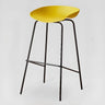 Steel Bucket Faux Leather Under Counter Bar Stools Image - 22