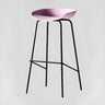 Steel Bucket Faux Leather Under Counter Bar Stools Image - 24