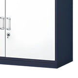 Steel Vertical Adjustable Lockable Office Storage Cabinet Image - 14