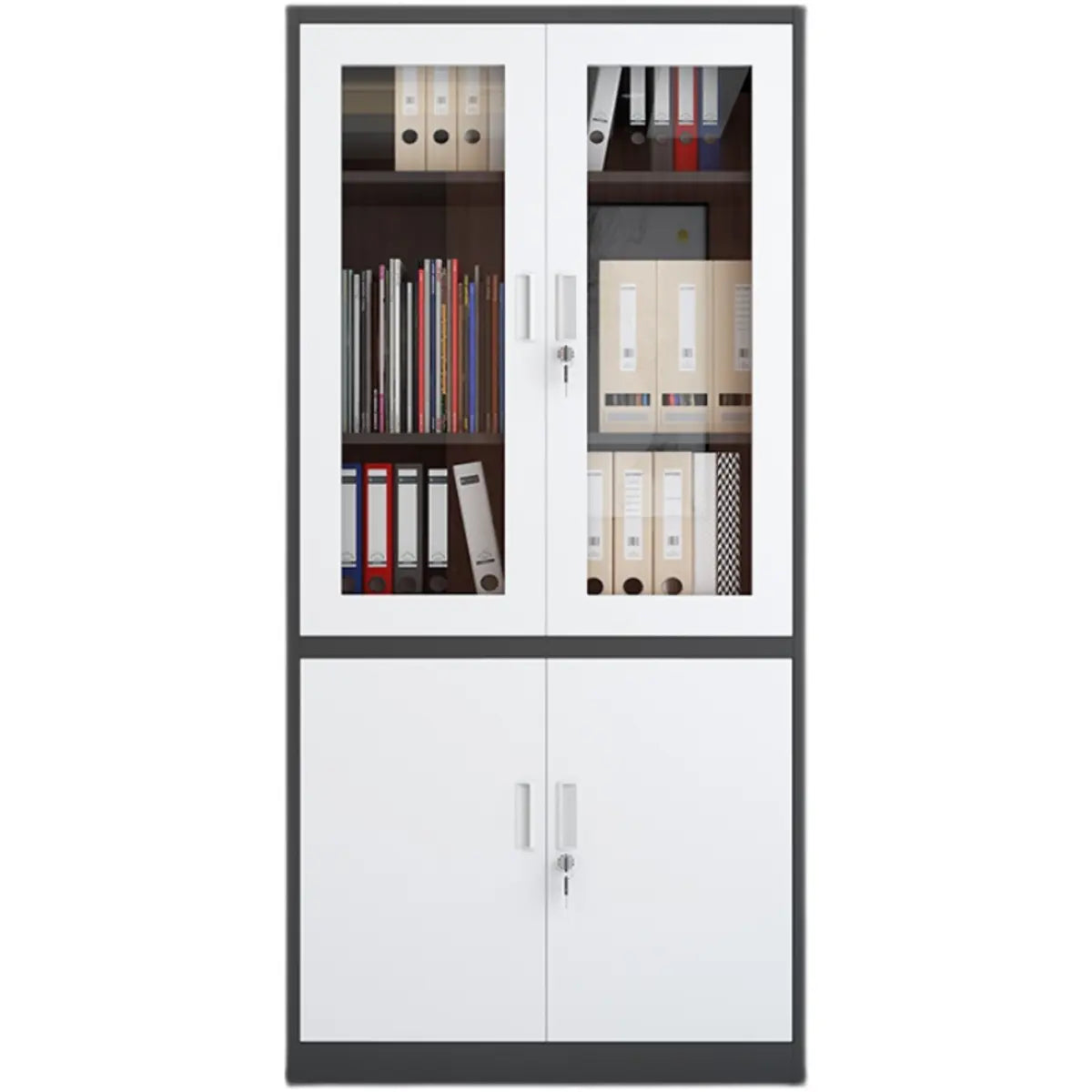 Steel Vertical Adjustable Lockable Office Storage Cabinet Image - 8