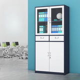 Steel Vertical Adjustable Lockable Office Storage Cabinet Image - 9