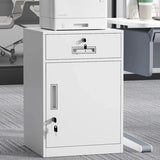 Steel Vertical Small Fireproof Lockable Filing Cabinet Image - 25