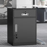 Steel Vertical Small Fireproof Lockable Filing Cabinet Image - 27