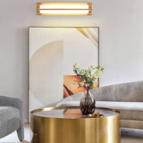 Straight Modern Gold Cylinder Vanity Light Fixtures Image - 4