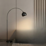 Stylish Adjustable Chrome Dome and Arc Floor Lamp Image - 2