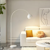 Stylish Adjustable Chrome Dome and Arc Floor Lamp Image - 21