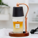 Stylish Bell Shade Aromatherapy Melting Wax Table Lamp Image - 3