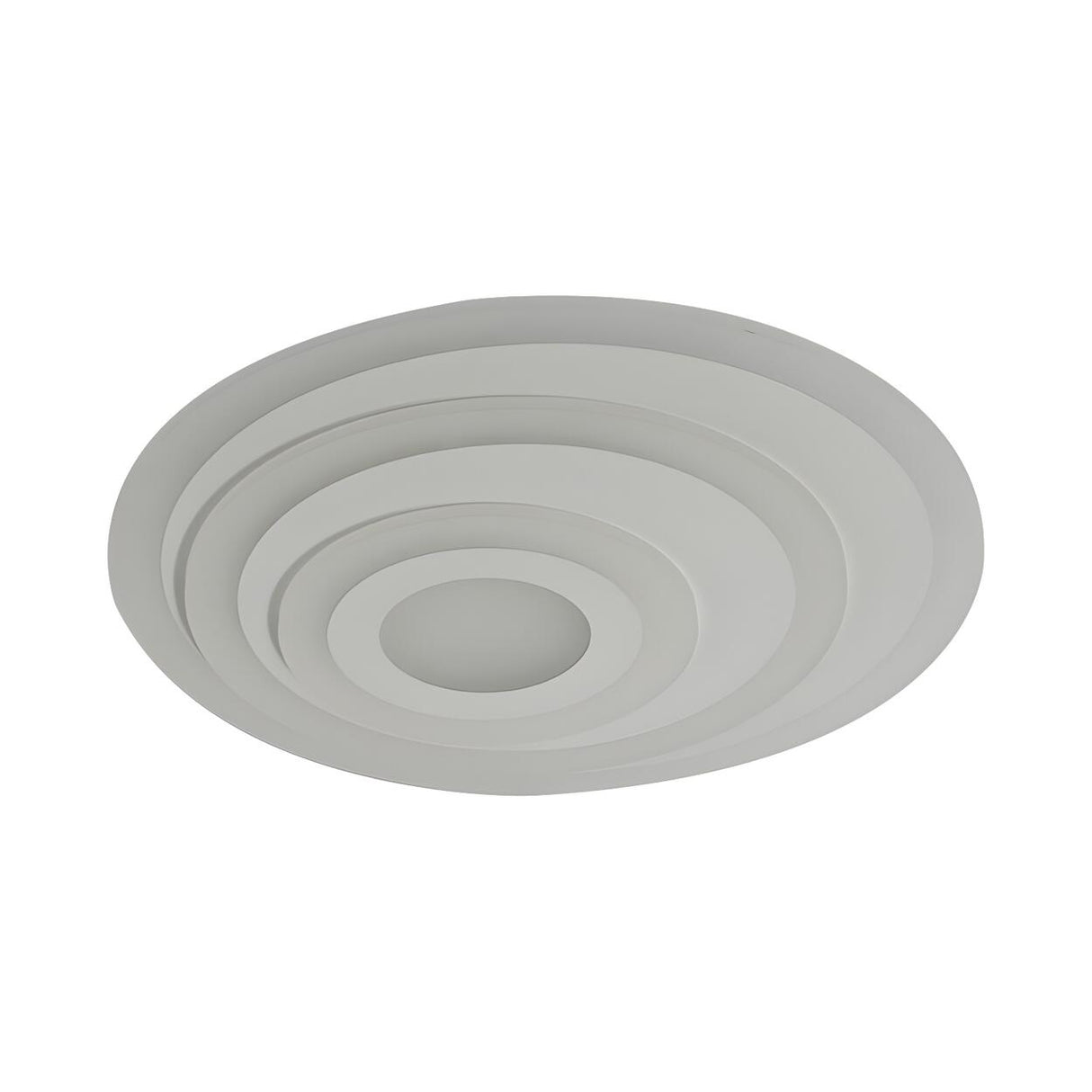 Stylish Concentric Round Flush Mount Ceiling Light Image - 4