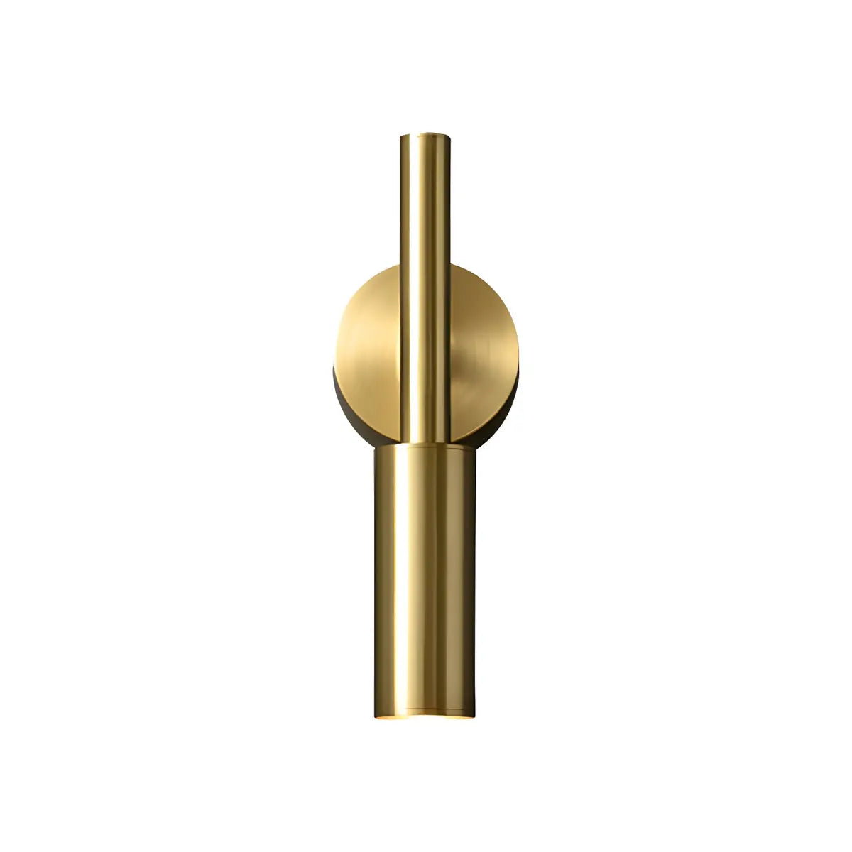 Stylish Cylinder Brass Bedside Reading Wall Sconce Image - 5