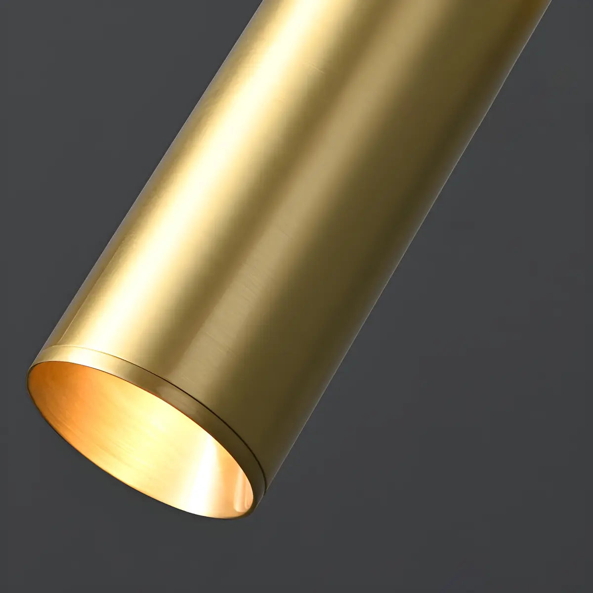 Stylish Cylinder Brass Bedside Reading Wall Sconce Image - 9