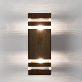 Stylish Cylindrical Exterior Ambience Wall Light Black Image - 12