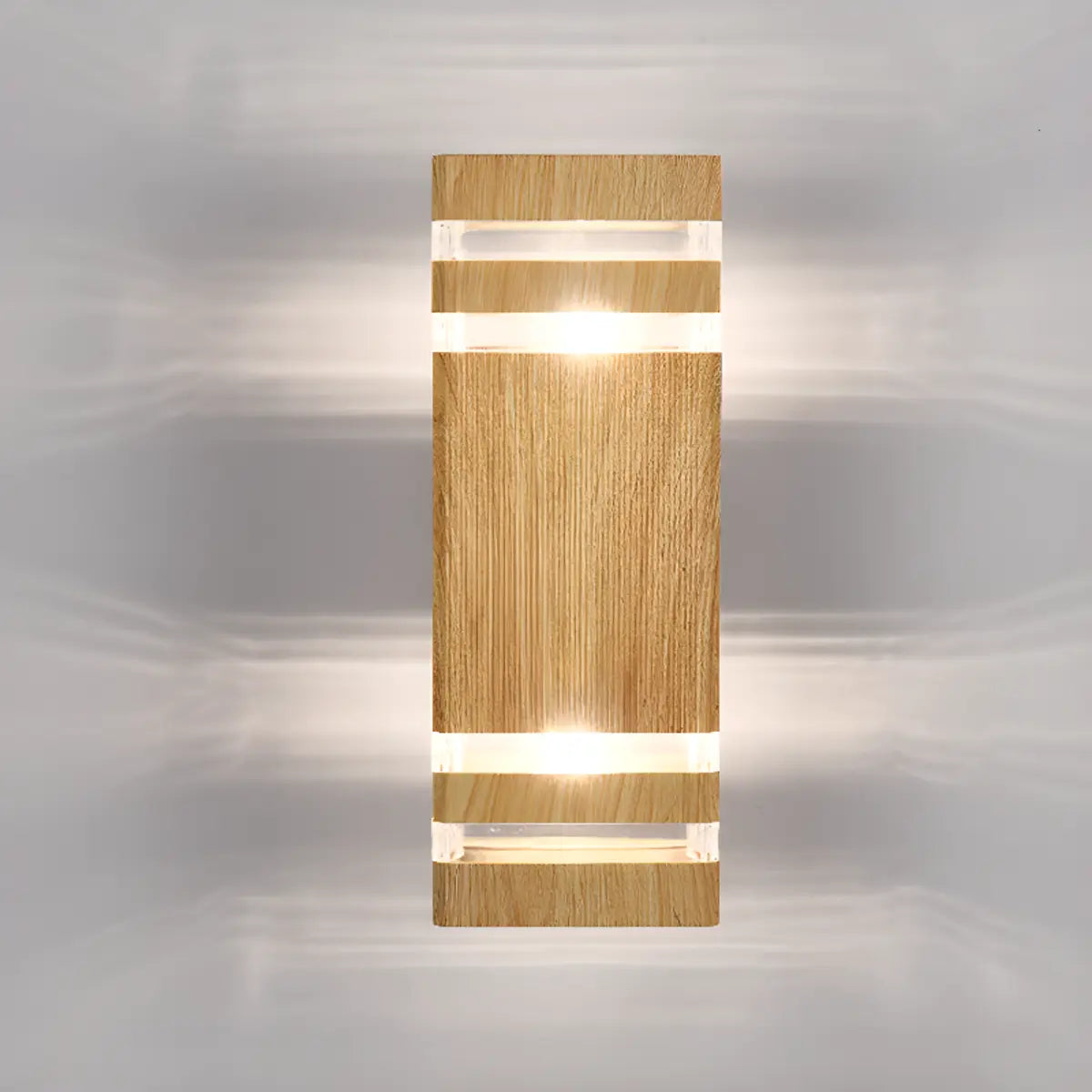 Stylish Cylindrical Exterior Ambience Wall Light Black Image - 15