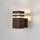 Stylish Cylindrical Exterior Ambience Wall Light Black Image - 20