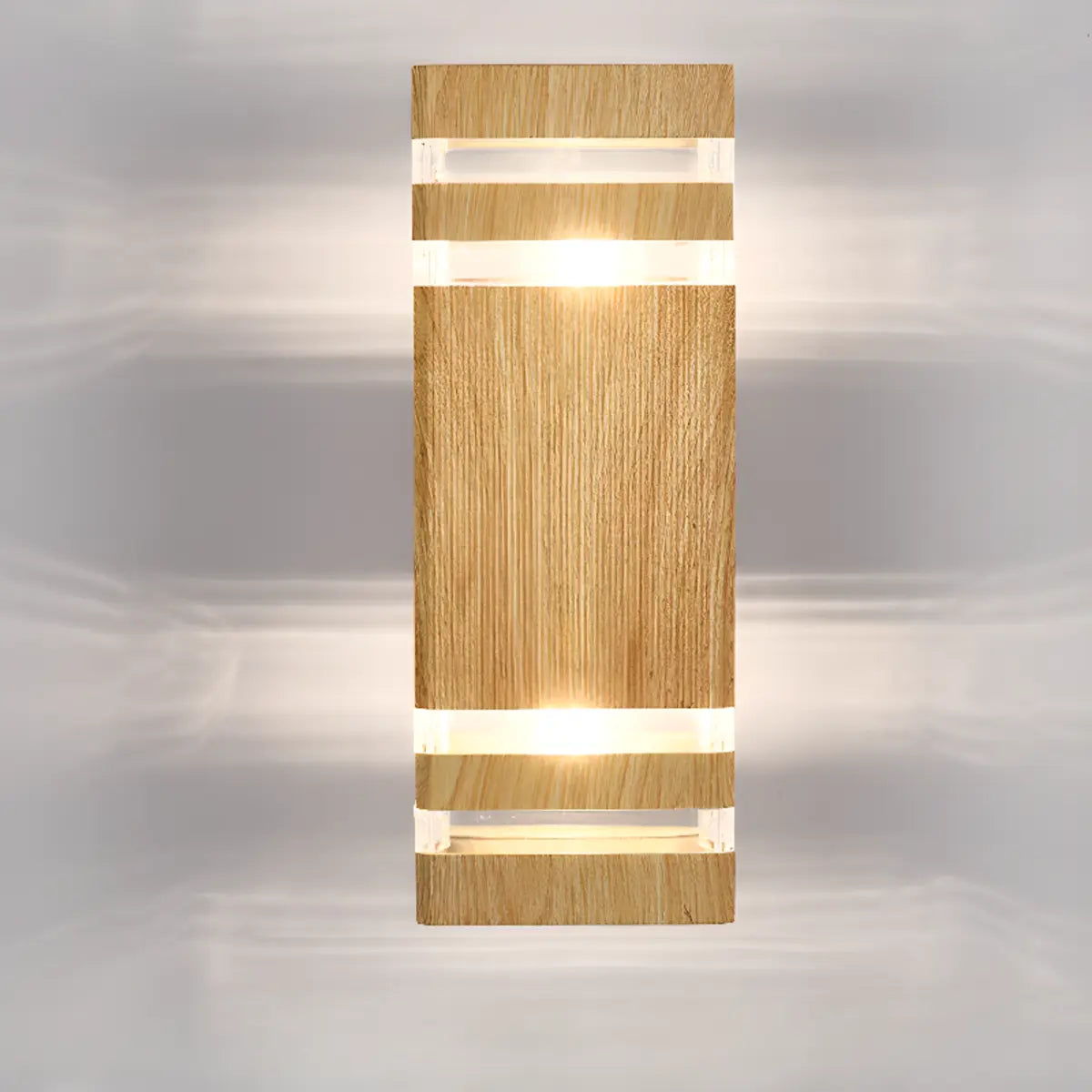 Stylish Cylindrical Exterior Ambience Wall Light Black Image - 23