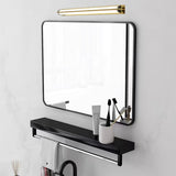 Stylish Double Light Bars Gold Vanity Sconce Light Image - 3