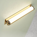 Stylish Double Light Bars Gold Vanity Sconce Light Image - 9