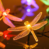 Stylish Dragonfly White LED Cozy String Lights Image - 7