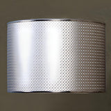 Stylish Geometric Hollow Shade Metal Base Table Lamp Image - 10