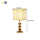 Stylish Geometric Hollow Shade Metal Base Table Lamp Image - 13