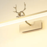 Stylish Gold Antler-Inspired LED Vanity Lights  Image - 13