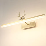 Stylish Gold Antler-Inspired LED Vanity Lights  Image - 7