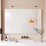 Stylish Gold Straight Linear LED Metal Vanity Light Image - 3