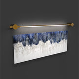 Stylish Gold Straight Linear LED Metal Vanity Light Image - 5