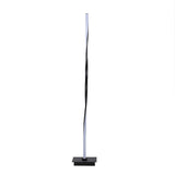 Stylish Linear Twisted LED Color-Changing Floor Lamp Image - 5