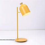 Stylish Minimalist Dome Metal Shade Bedside Table Lamp Image - 9